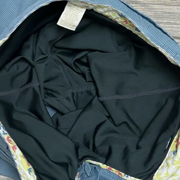 Horny Toad Skirt Skort Women's Size 4 Blue Pinstriped 28" Waist Shorts Athletic - Picture 14 of 16